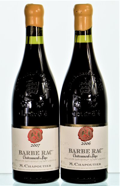 2006/2007 Vertical of M. Chapoutier, Chateauneuf-du-Pape, Barbe Rac