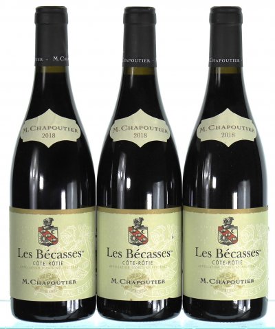 M. Chapoutier, Cote Rotie, Les Becasses