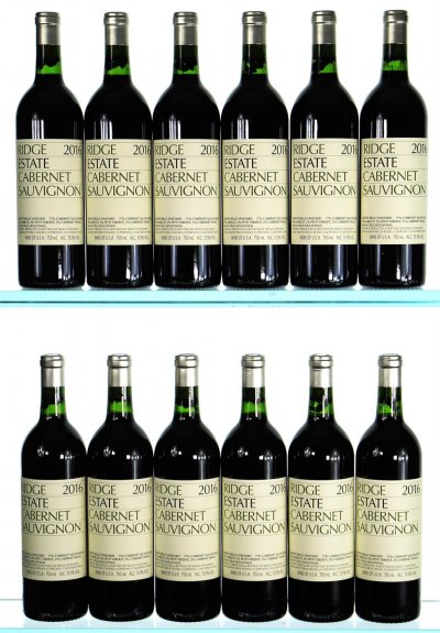 Ridge Vineyards, Estate Cabernet Sauvignon, Santa Cruz Mountains