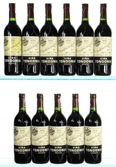 Vertical of R. Lopez de Heredia, Tondonia Tinto Reserva, Rioja, 2003/2008