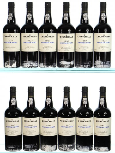 Churchills, Vintage Port - In Bond