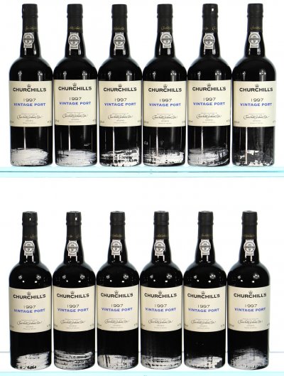 Churchills, Vintage Port - In Bond
