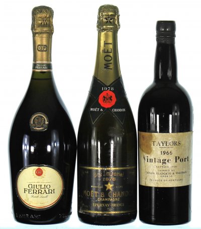 Mixed Case of Champagne, Sparkling & Port