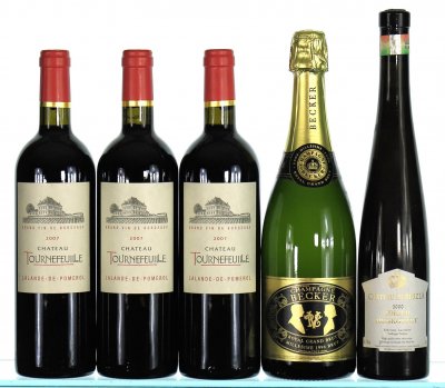 Mixed Case of Champagne, Bordeaux & Semi-Dry Tokaji