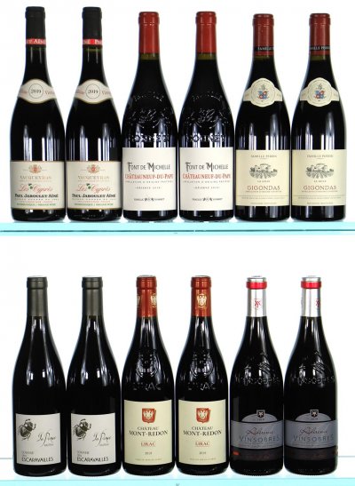 Mixed Case of Southern Rhone - In Bond