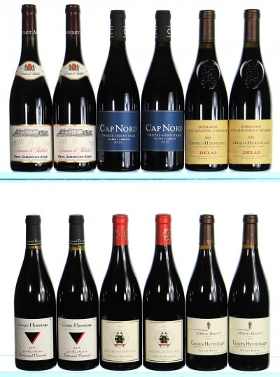 Crozes-Hermitage Mixed Case - In Bond