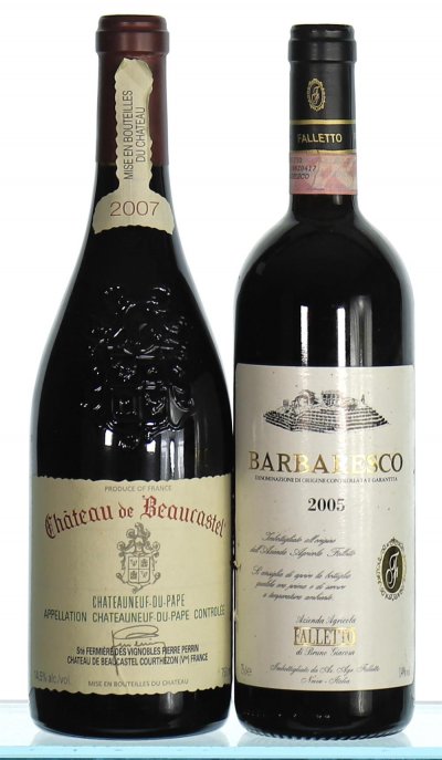 A Pair of Famous Estates from Italy and France 