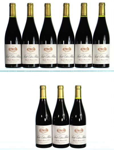 Saint Esteve d'Uchaux, Grande Reserve, Cotes du Rhone, Massif d'Uchaux Villages