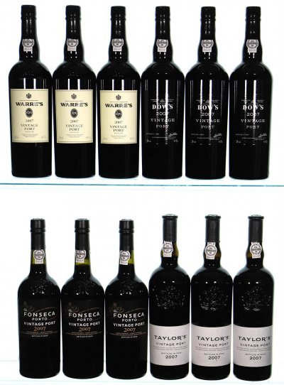 Mixed Case of Vintage Port