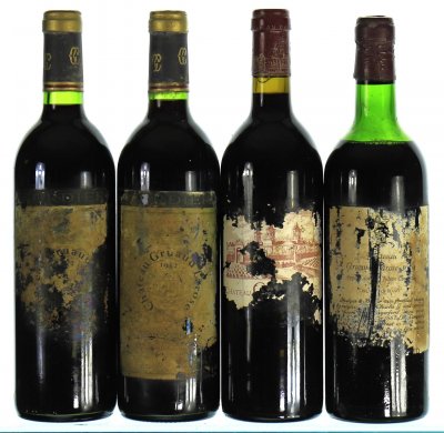 1964/1982 Mixed Mature Bordeaux from Saint-Julien and Saint-Estephe
