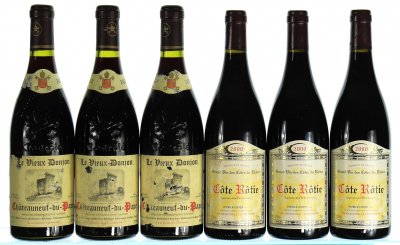 2000/2001 Fine Mixed Case from the Rhone Valley