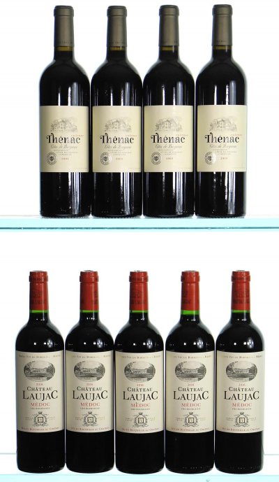 2016 Chateau Laujac, Medoc/2008 Chateau Thenac, Bergerac