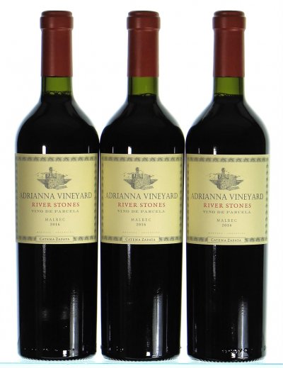 Catena Zapata, Adrianna River Stones Malbec, Tupungato Mendoza - In Bond