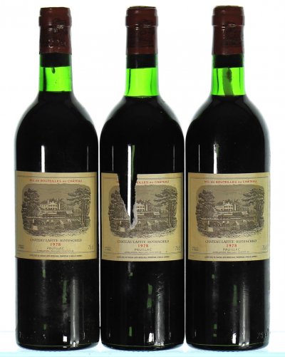 1978 Chateau Lafite Rothschild Premier Cru Classe, Pauillac 