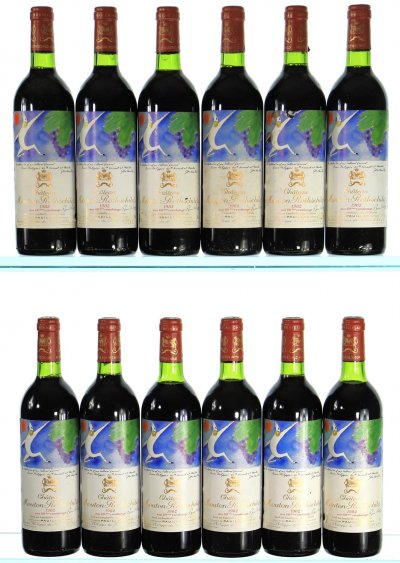 1982 Chateau Mouton Rothschild Premier Cru Classe, Pauillac 
