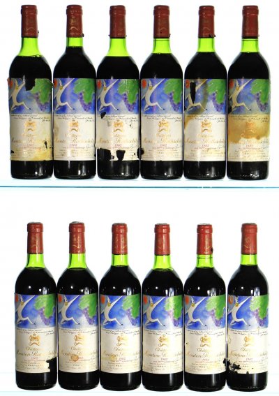 1982 Chateau Mouton Rothschild Premier Cru Classe, Pauillac 