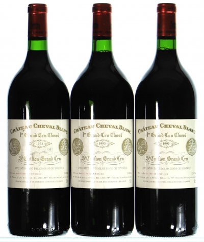 1993 Chateau Cheval Blanc Premier Grand Cru Classe A, Saint-Emilion Grand Cru (Magnums) 
