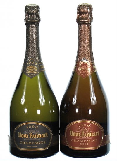 1990/1993 Dom Ruinart - Mixed Case  Rose/Blanc