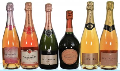 Mixed Case of Rose Champagne