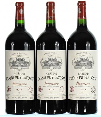 Chateau Grand-Puy-Lacoste 5eme Cru Classe, Pauillac (Magnums) - In Bond