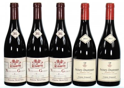 Mixed Lot of Red Burgundy 