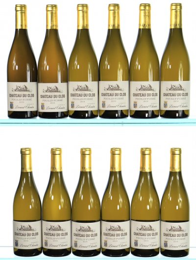 Joseph Burrier, Chateau du Clos, Pouilly Fuisse 'Hommage a Leonard Chandon' - In Bond