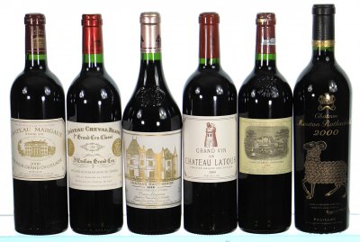 Bordeaux First Growth Collectors' Case (6x75cl) - In Bond