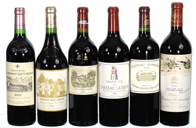 Bordeaux First Growth Collectors' Case (6x75cl) - In Bond