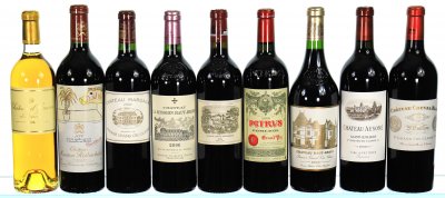 Duclot Assortment Case including Petrus and Yquem (9x75cl) - In Bond
