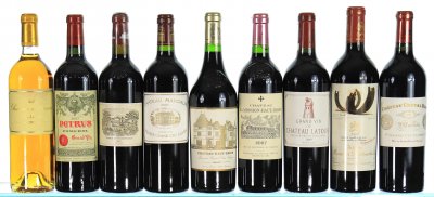 Duclot Assortment Case including Petrus and Yquem (9x75cl) - In Bond