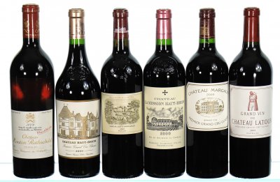Bordeaux First Growth Collectors' Case (6x75cl) - In Bond