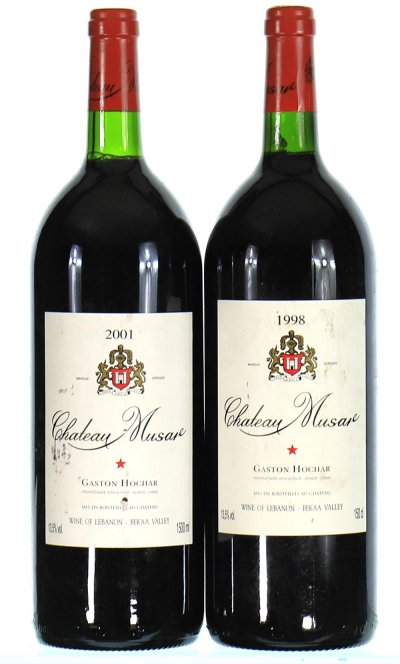 1998/2001 Mixed Case of Chateau Musar (Magnums)