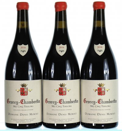Domaine Denis Mortet, Gevrey-Chambertin, Mes Cinq Terroirs (Magnums) - In Bond