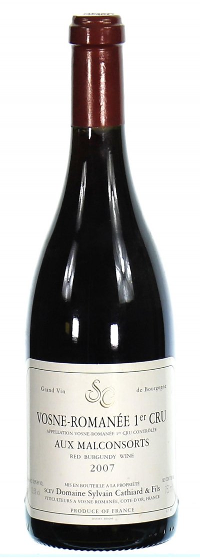 Domaine Sylvain Cathiard, Vosne-Romanee Premier Cru, Aux Malconsorts