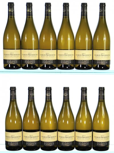 Domaine Pinson Freres, Chablis Premier Cru, Mont de Milieu - In Bond