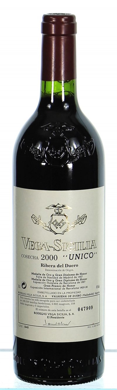 Vega Sicilia, Unico, Ribera del Duero DO