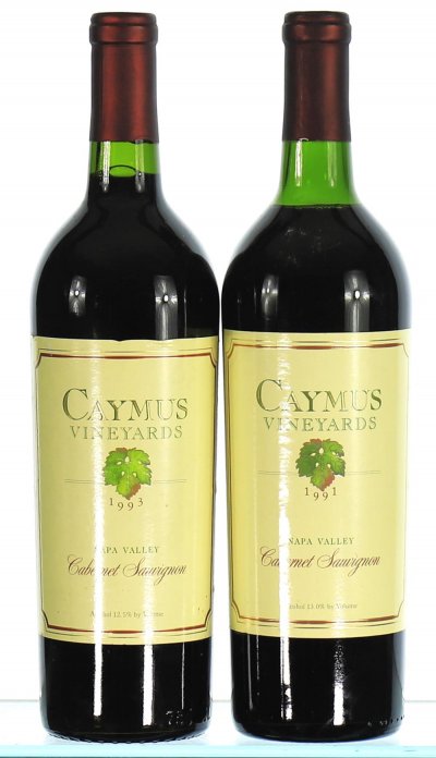 1991/1993 Caymus, Cabernet Sauvignon, Napa Valley