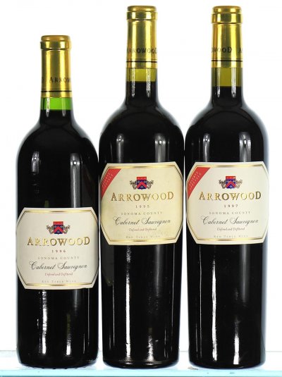 1995/1996/1997 Arrowood, Cabernet Sauvignon, Sonoma County
