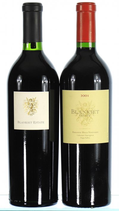 2001/2007 Blankiet Estate, Paradise Hills Cabernet Sauvignon, Napa Valley