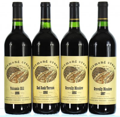 1995/1997 Mixed Lot of Diamond Creek, Napa Valley
