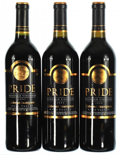 1997/1999 Pride Mountain, Reserve Cabernet Sauvignon, Napa Valley