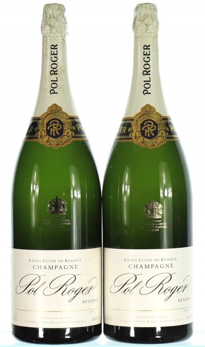 Pol Roger, Extra Cuvee Reserve Blanc (Jeroboams)