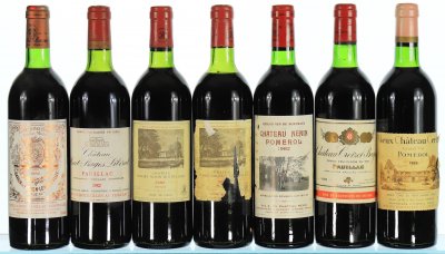 Selection of Fine Mixed Bordeaux from Pomerol and Pauillac