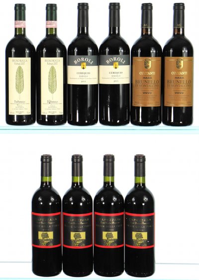 2004/2007 Mixed Case from Piedmont and Tuscany