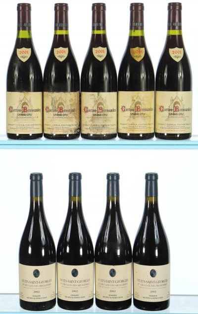 2001/2002 Mixed Case of Burgundy