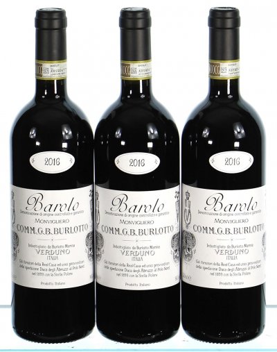 G.B. Burlotto, Barolo, Monvigliero - In Bond