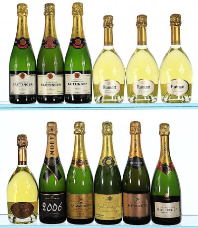 Mixed Case of Vintage & Non-Vintage Champagne