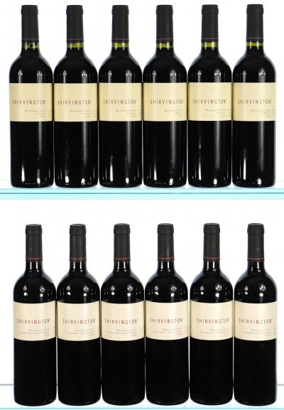 2006/2008 Mixed Lot of Shirvington, Cabernet Sauvignon/Shiraz McLaren Vale - In Bond