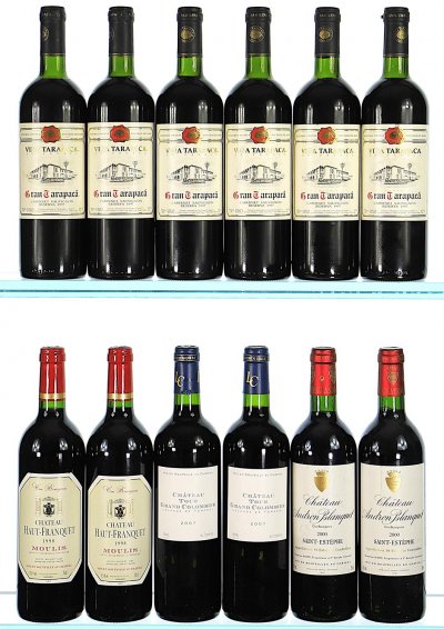 1997/2007 Mixed Case from France & Chile