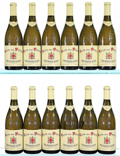 Paul Avril, Chateauneuf-du-Pape, Clos Papes Blanc - In Bond